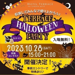 HOTEL TERRACE THE GARDEN Halloween party<br />
～DJナイト～