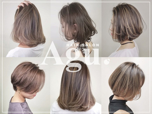 Agu. hair across 結城